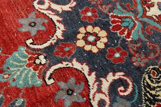 Handmade Vintage Area Rug - Thumbnail