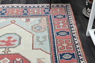 Handmade Vintage Area Rug - Thumbnail