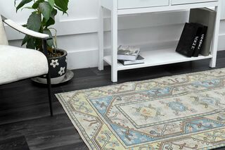 Handmade Vintage Area Rug - Thumbnail