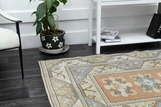 Handmade Vintage Area Rug - Thumbnail