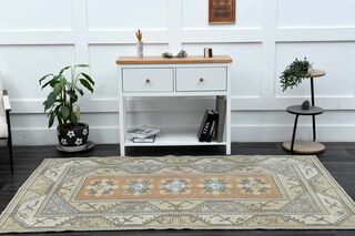 Handmade Vintage Area Rug - Thumbnail