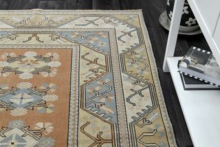 Handmade Vintage Area Rug - Thumbnail