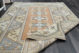 Handmade Vintage Area Rug - Thumbnail