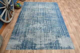 Handmade Vintage Area Rug - Thumbnail