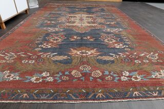 Handmade Vintage Area Rug - Thumbnail