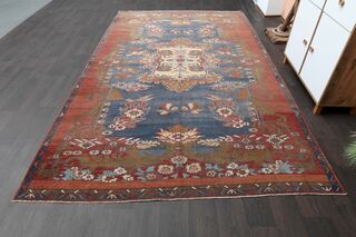 Handmade Vintage Area Rug - Thumbnail