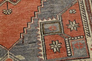 Handmade Vintage Area Rug - Thumbnail