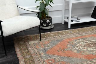 Handmade Vintage Area Rug - Thumbnail