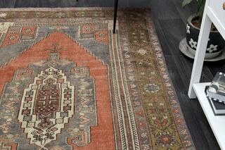 Handmade Vintage Area Rug - Thumbnail