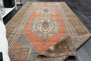 Handmade Vintage Area Rug - Thumbnail