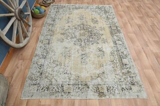 Rustic Antique Oriental Rug - Thumbnail