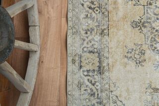 Rustic Antique Oriental Rug - Thumbnail