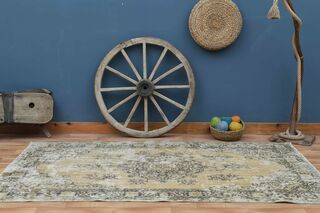 Rustic Antique Oriental Rug - Thumbnail