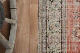 Red Antique Oriental Area Rug - Thumbnail