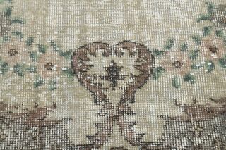 Oushak Vintage Area Rug - Thumbnail