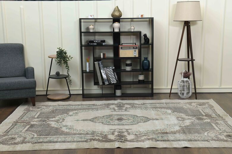 Oushak Vintage Area Rug