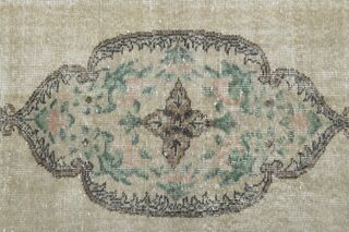 Oushak Vintage Area Rug - Thumbnail