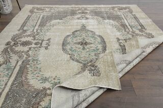 Oushak Vintage Area Rug - Thumbnail