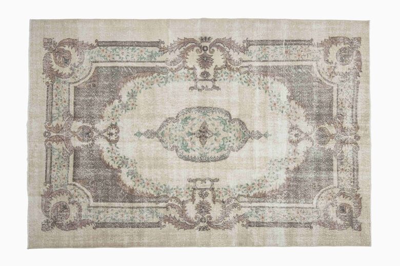 Oushak Vintage Area Rug