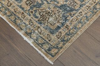 Orange Oriental Vintage Rug - Thumbnail