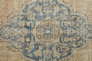 Orange Oriental Vintage Rug - Thumbnail