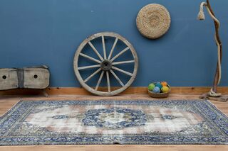 Handmade Vintage Area Rug - Thumbnail