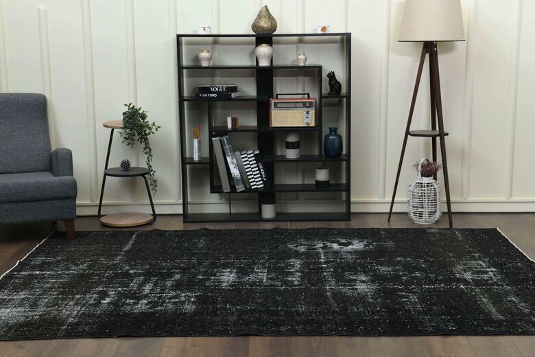 Black Area Rug