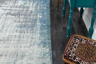 Handmade Vintage Area Rug - Thumbnail