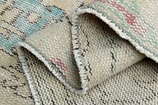 Handmade Vintage Area Rug - Thumbnail