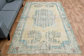 Handmade Vintage Area Rug - Thumbnail