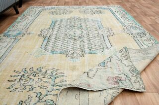 Handmade Vintage Area Rug - Thumbnail