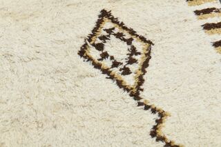 Mohair Tulu Shaggy Vintage Rug - Thumbnail