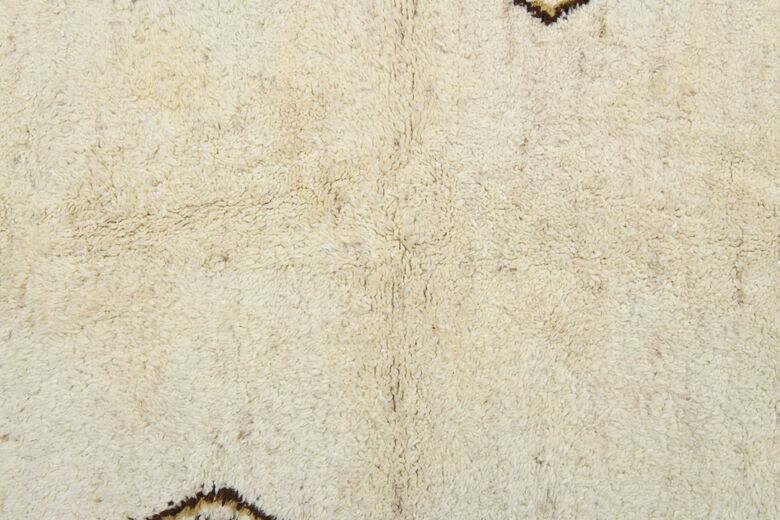 Mohair Tulu Shaggy Vintage Rug