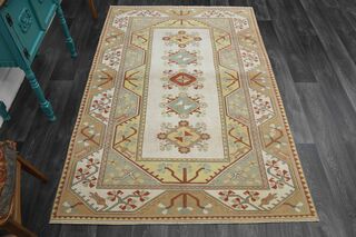 Turkish Ikat Area Rug - Thumbnail