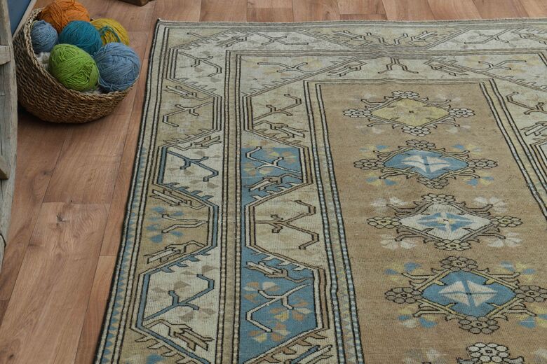 Handmade Vintage Milas Rug