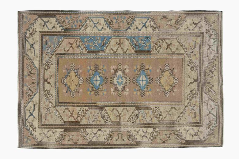 Handmade Vintage Milas Rug