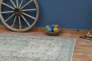 Handmade Vintage Area Rug - Thumbnail