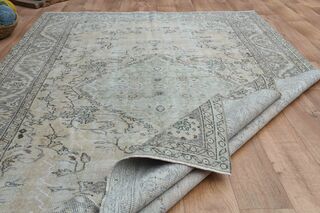 Handmade Vintage Area Rug - Thumbnail