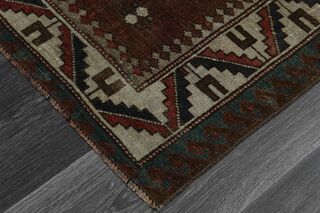 Handmade Vintage Area Rug - Thumbnail