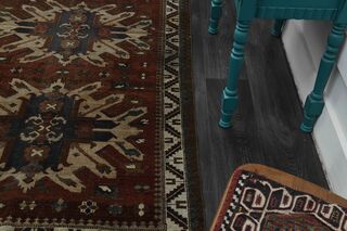 Handmade Vintage Area Rug - Thumbnail