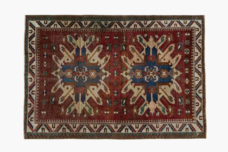 Handmade Vintage Area Rug