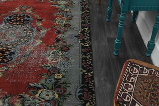 Handmade Vintage Area Rug - Thumbnail