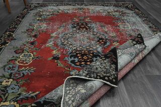 Handmade Vintage Area Rug - Thumbnail