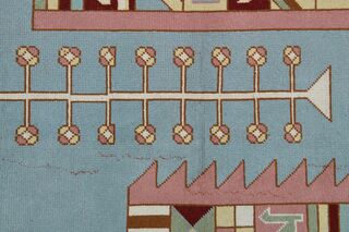 Blue Vintage Area Rug - Thumbnail