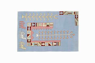 Blue Vintage Area Rug - Thumbnail