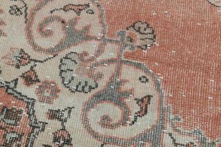 Oriental Handwoven Vintage Area Rug - Thumbnail