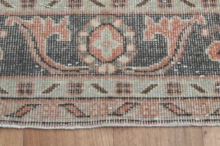 Oriental Handwoven Vintage Area Rug - Thumbnail