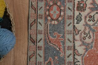 Oriental Handwoven Vintage Area Rug - Thumbnail