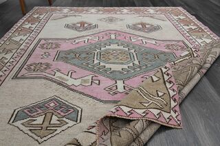 Handmade Vintage Area Rug - Thumbnail