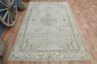 Handmade Vintage Area Rug - Thumbnail